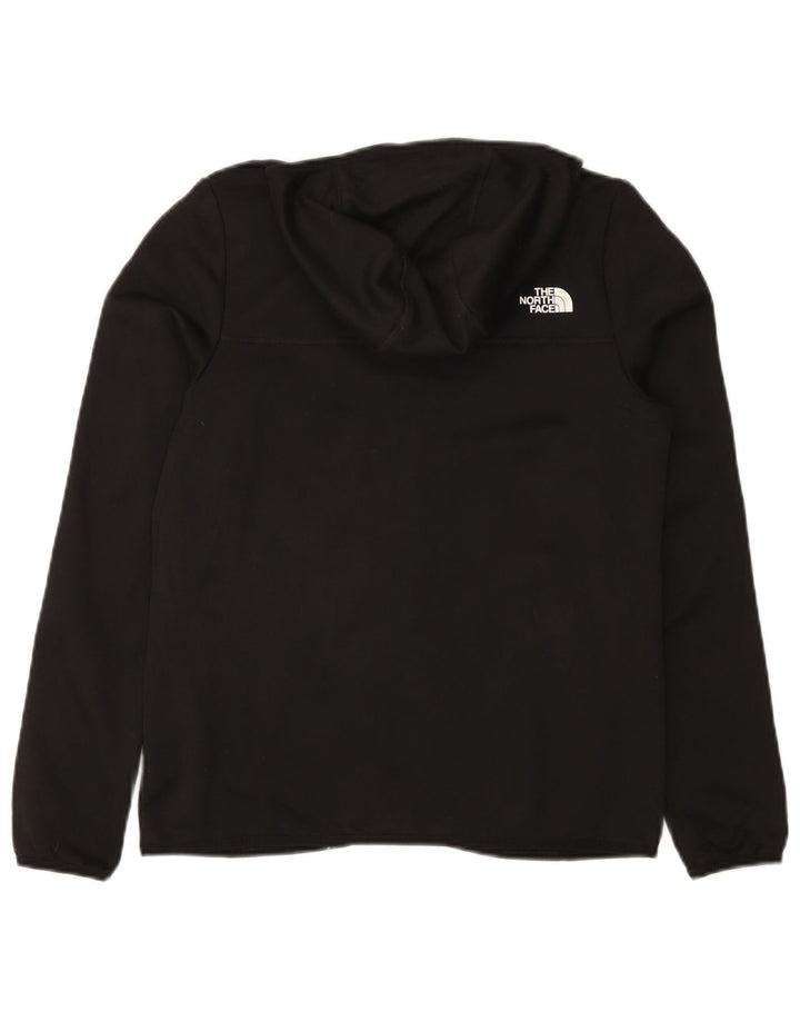 Pulover The North Face pentru femei, cu fermoar, UK 10, poliester negru