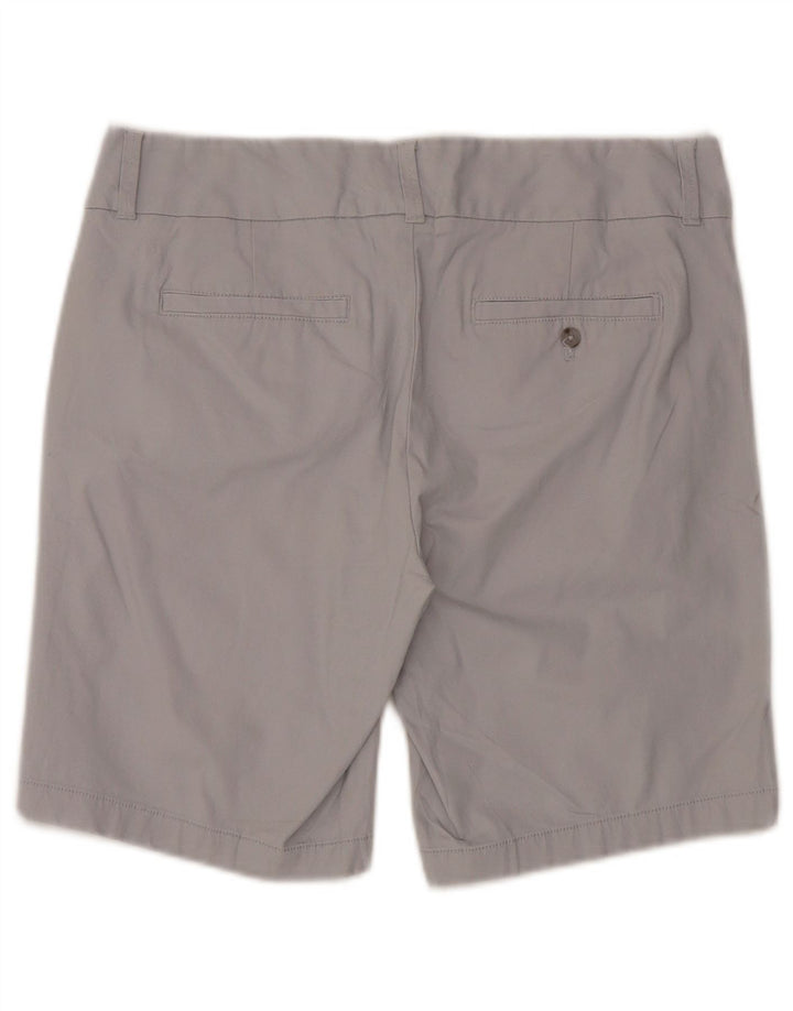 Pantaloni scurti chino pentru femei J. CREW US 6 Medium W30 bumbac gri