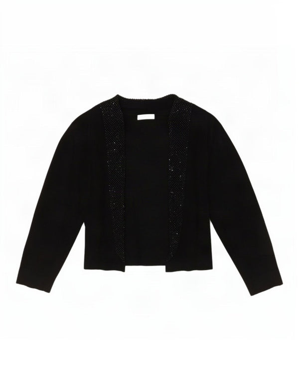 Jumper Bolero Calvin Klein pentru femei UK 14, mare, negru, raion