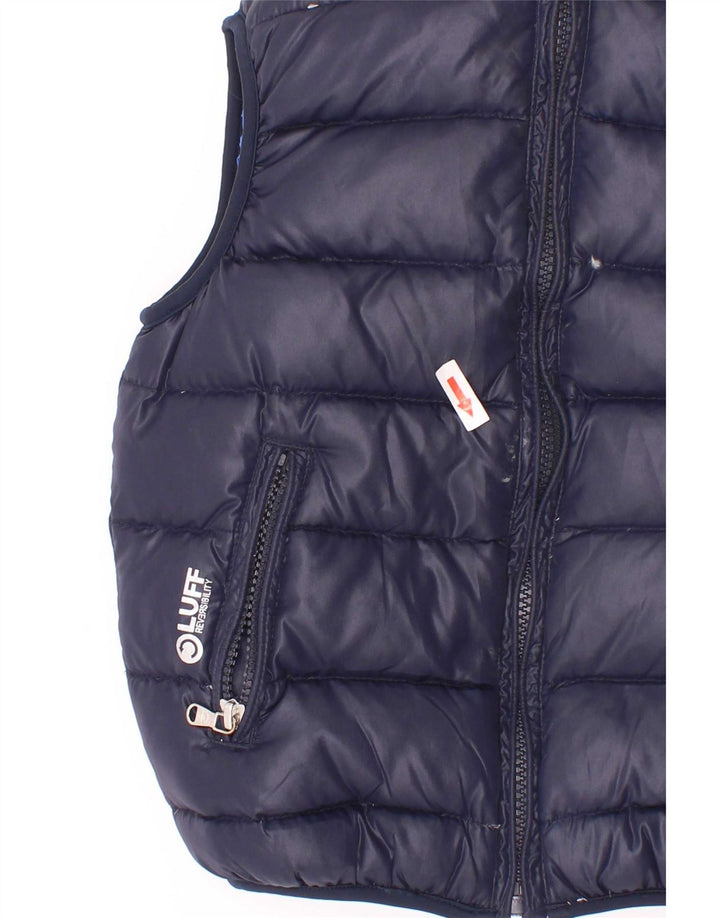 Gilet Captusit Reversibil pentru Baieti North Sails 3-4 Ani Poliester Bleumarin