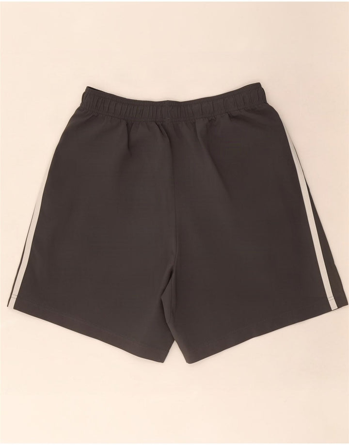 Pantaloni scurți sport Adidas pentru bărbați, mari, gri, poliester