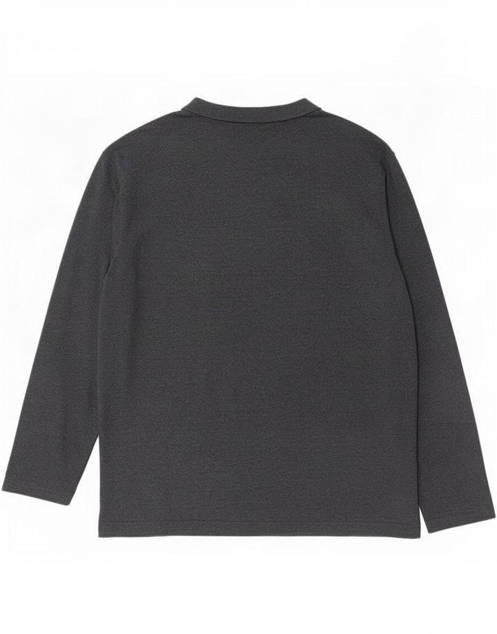 Jack & Jones Top pentru bărbați cu mânecă lungă 2XL bumbac gri