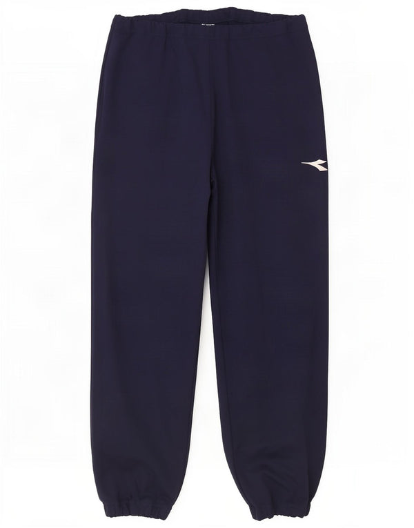 Pantaloni de trening Diadora pentru bărbați Pantaloni de jogging mari poliester bleumarin