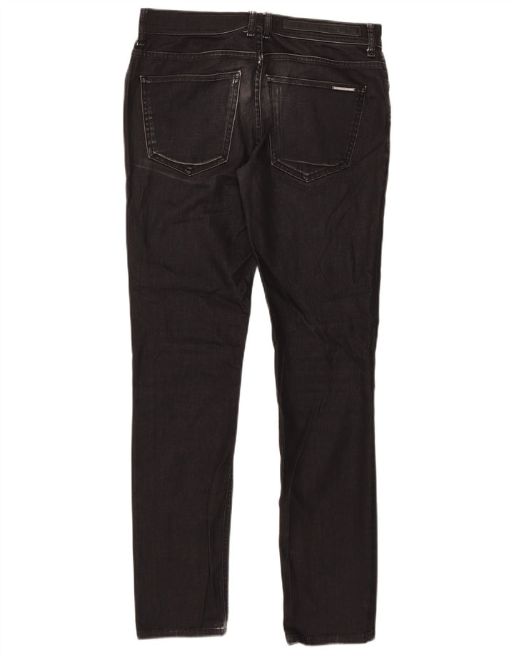 Blugi slim pentru bărbați Zara EU 40 Medium W31 L31 Bumbac negru