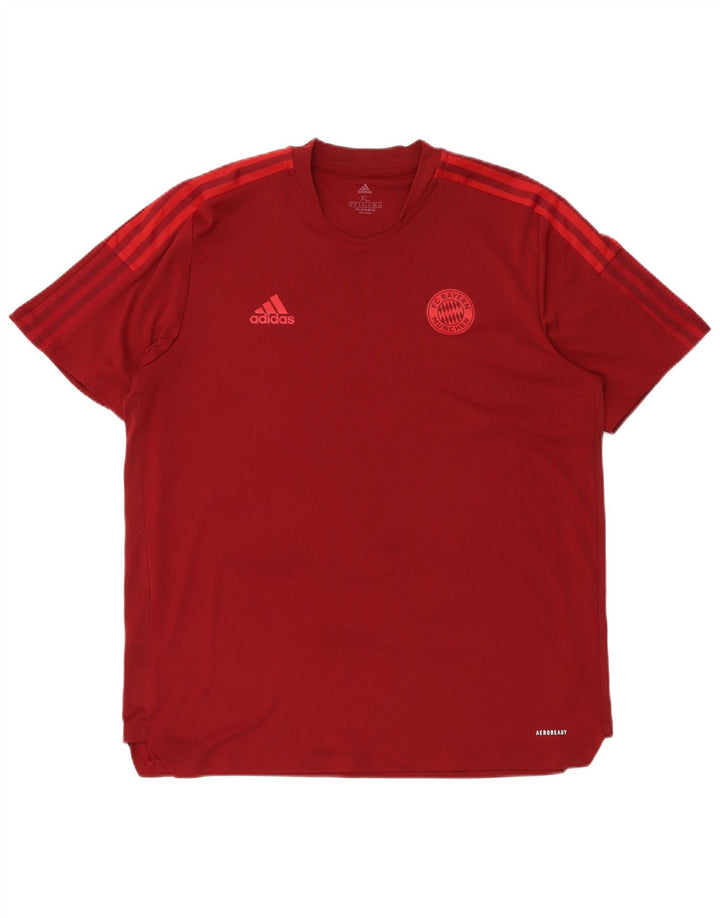 Tricou ADIDAS FC Bayern Munchen pentru bărbați Top XL Bordeaux Poliester