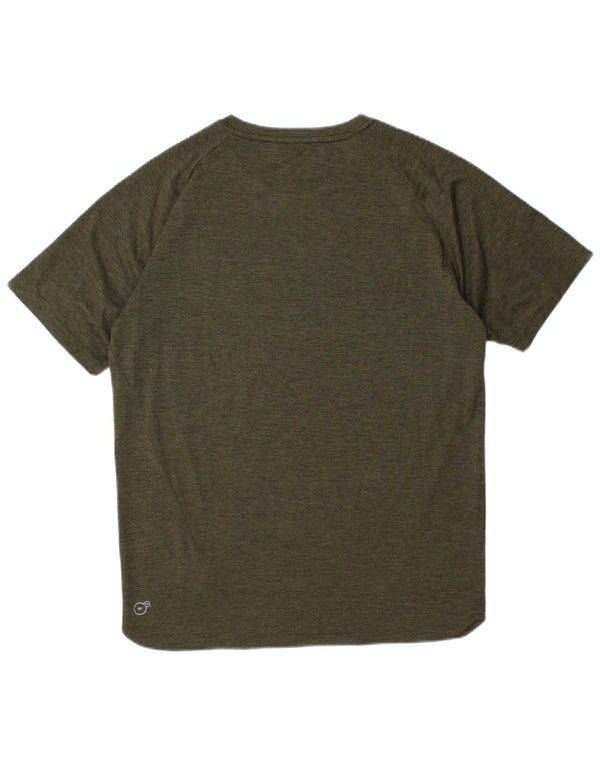 Tricou grafic Puma pentru bărbați Top Small Kaki Poliester