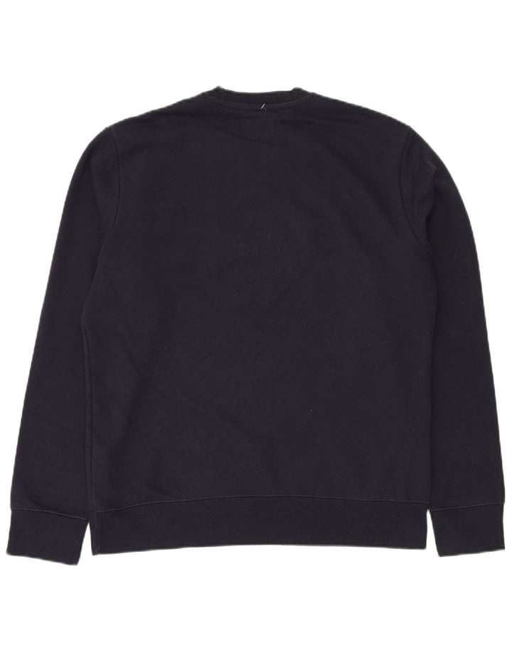 Pulover pentru bărbați Champion Elite Graphic Pulover Bumbac mediu negru