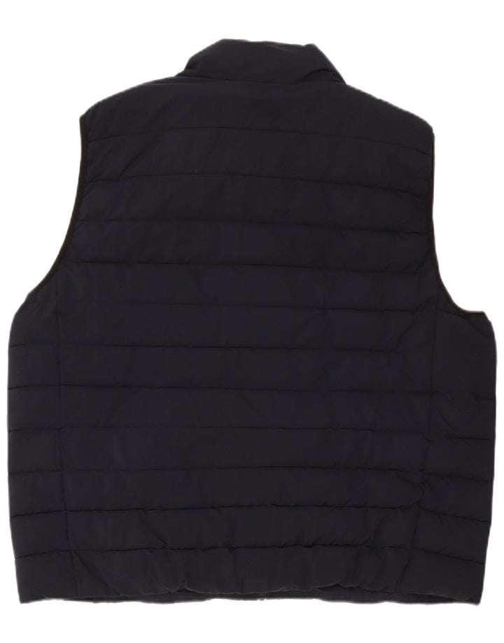 Gilet căptușit pentru bărbați Calvin Klein UK 44 2XL poliester bleumarin