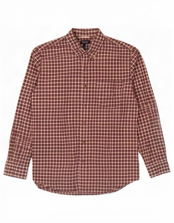 Cămașă pentru bărbați Chaps 2XL, bumbac cu carouri roșii