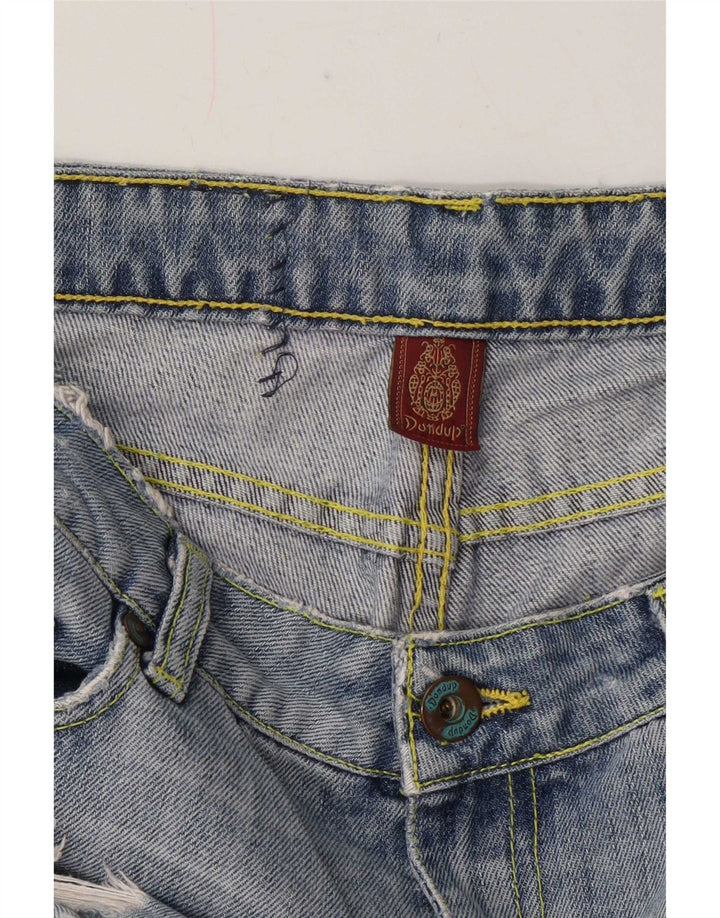 Dondup Blugi Cargo Distressed Cropped W28 L24 Albastru