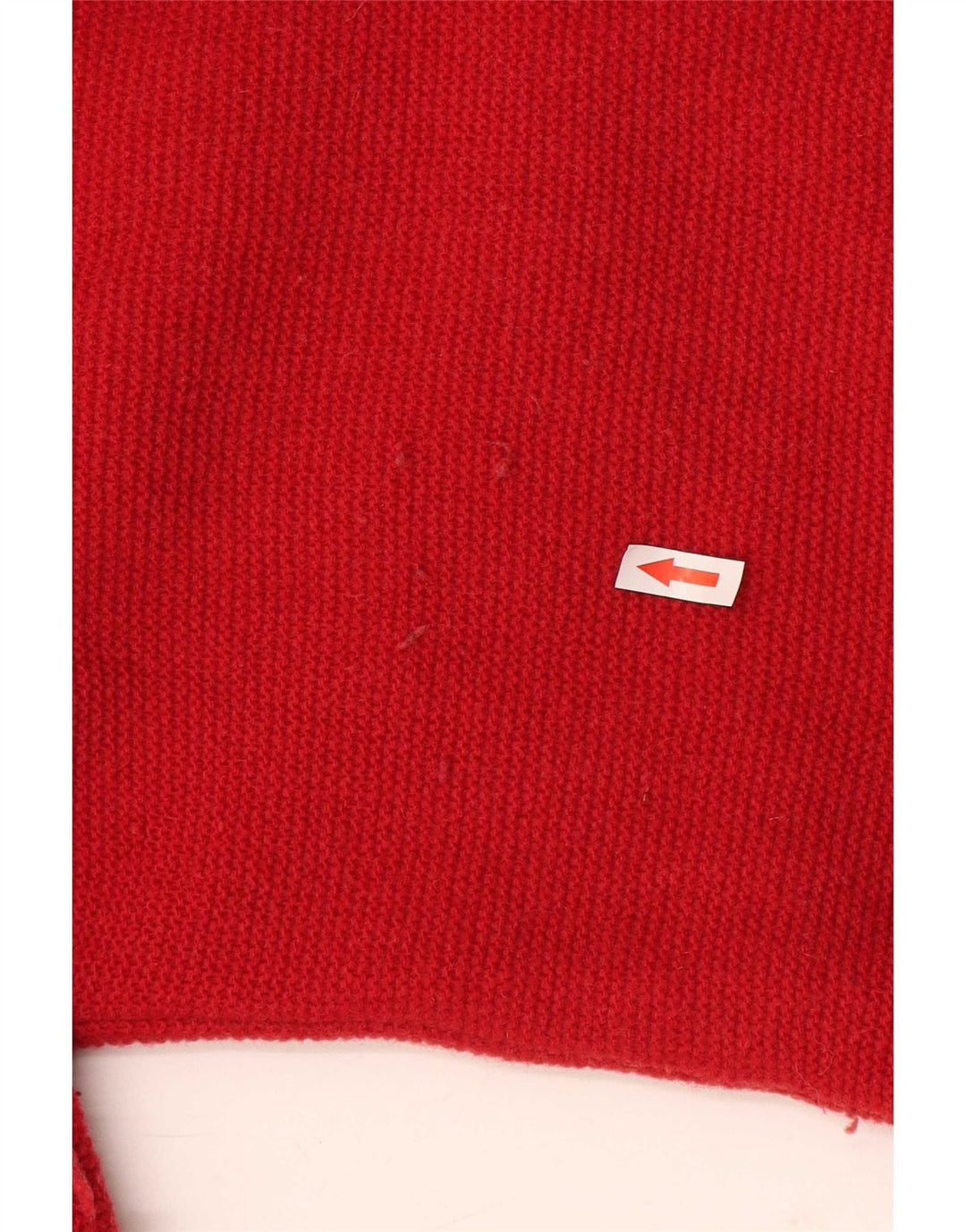 Pulover cardigan Dolomite pentru femei UK 16 Lână roșie mare