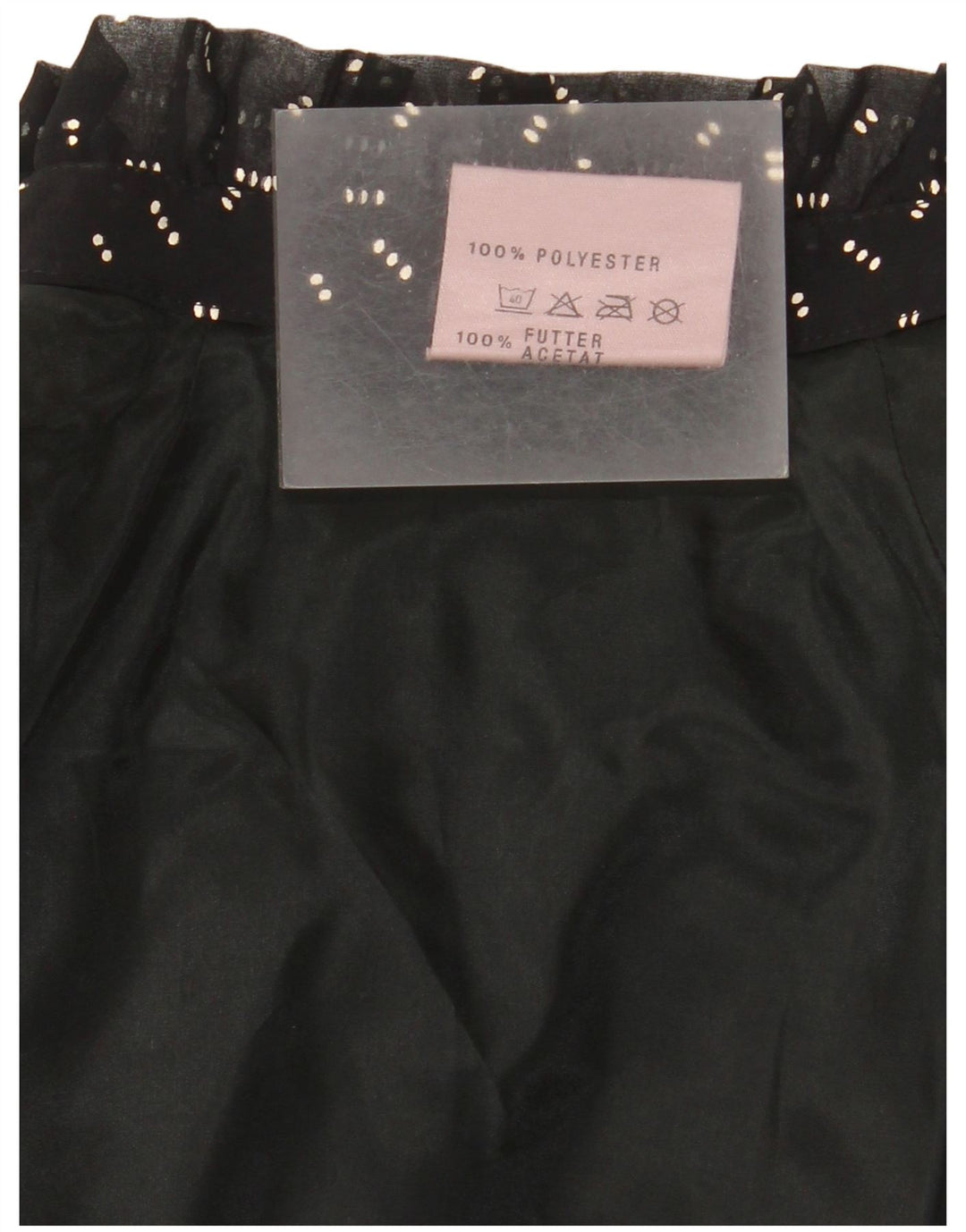 MARKWALD Rochie maxi cu maneci lungi pentru femei EU 36 Poliester cu pete negre mici