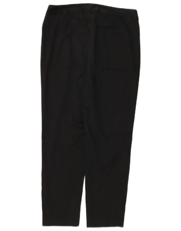 Pantaloni tăiați pentru femei Marks & Spencer UK 10 Small W28 L24 Negru
