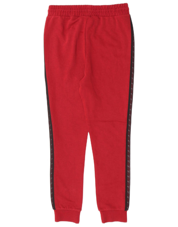 Adidas Fete Trening Pantaloni Joggeri 13-14 Ani XL Burgundy Colorblock