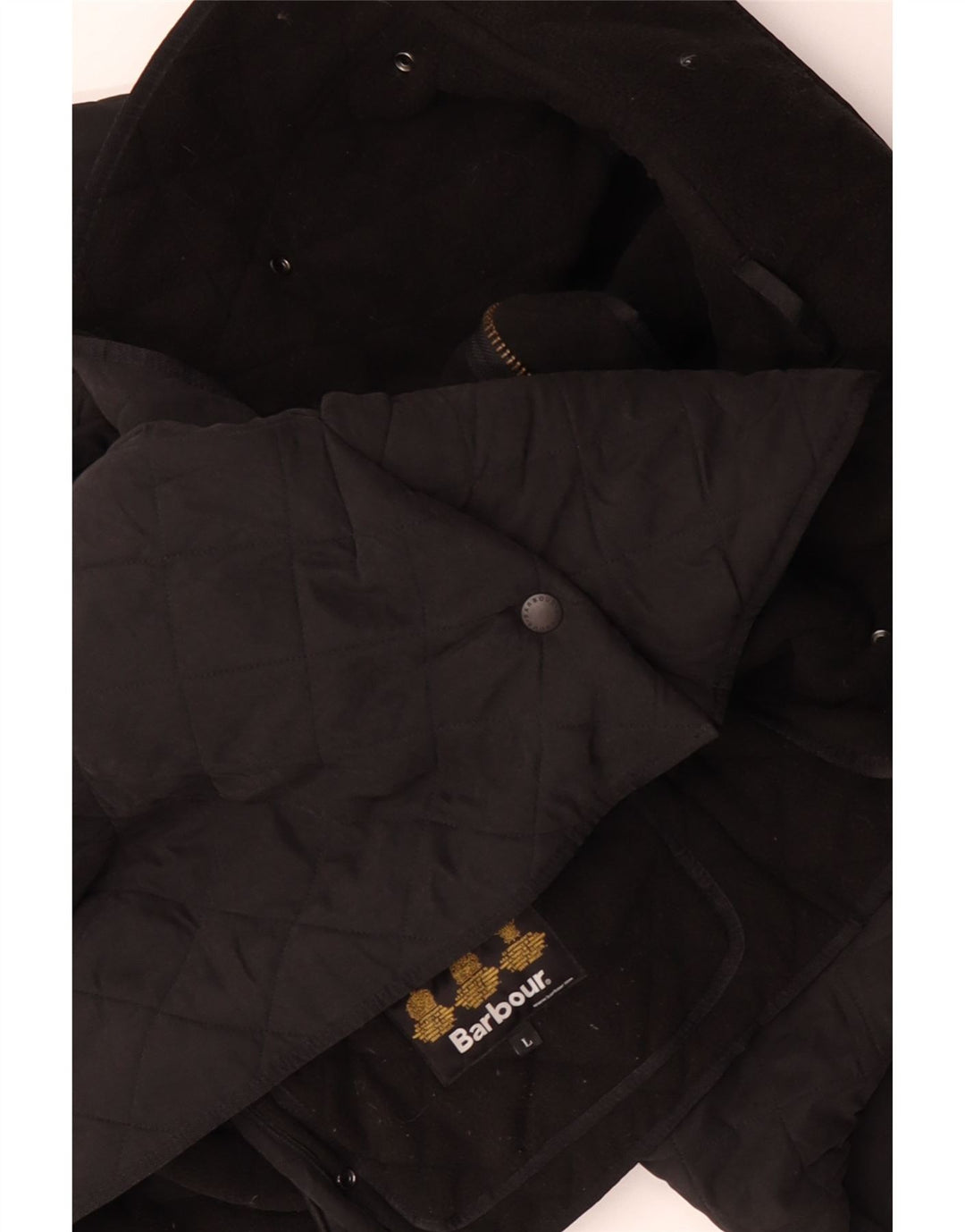 BARBOUR Jachetă matlasată pentru bărbați UK 40 Large Black