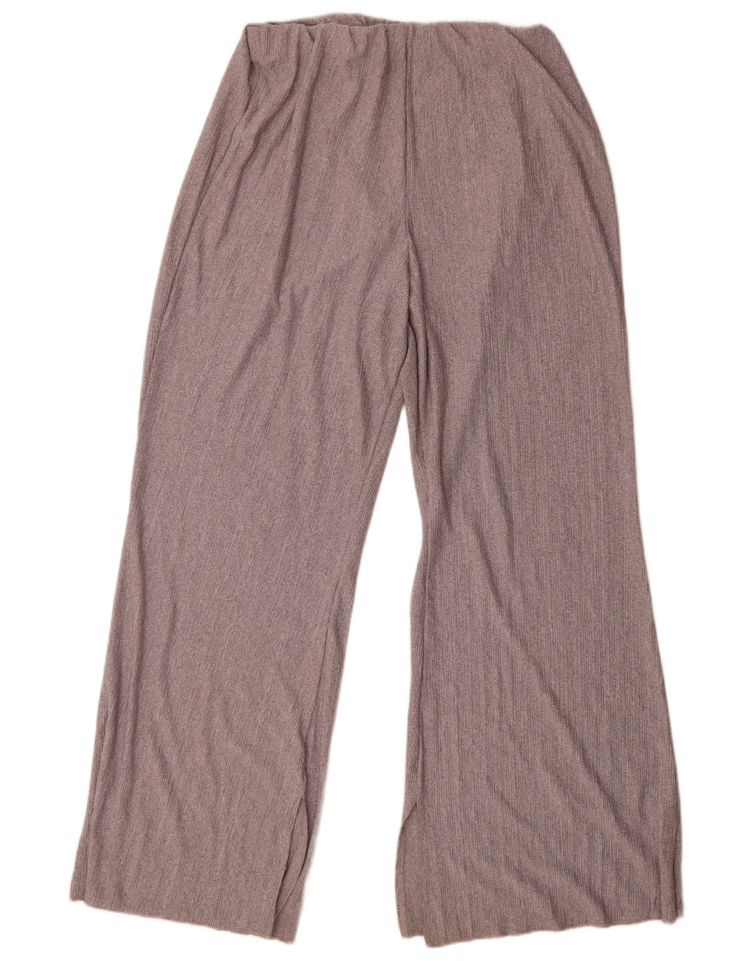 Pantaloni casual Flare Zara pentru femei L34 L32 Gri Poliester