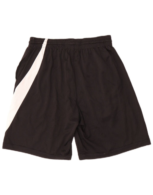 Pantaloni scurți sport Nike Dri Fit Graphic pentru bărbați, poliester mediu negru
