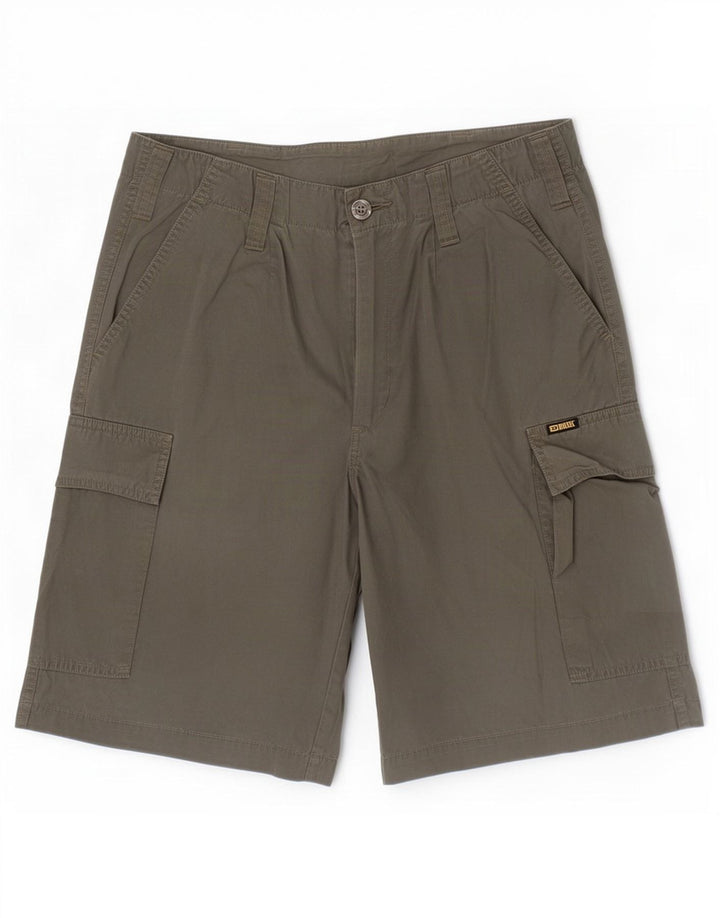 Pantaloni scurți cargo Diesel pentru bărbați W30, bumbac mediu kaki