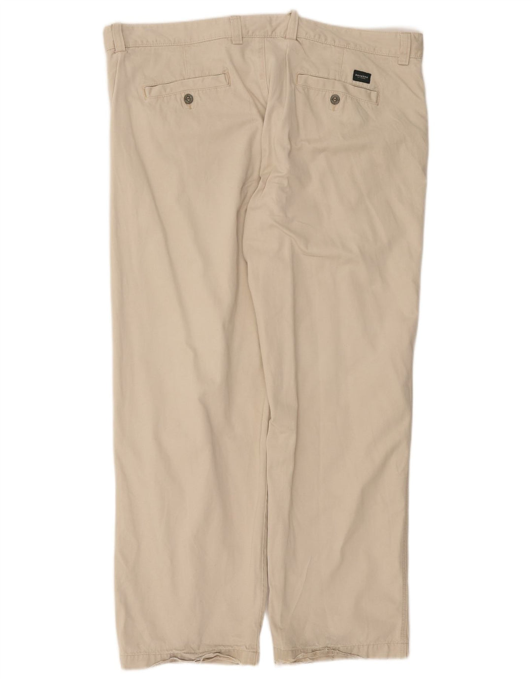 DOCKERS Pantaloni chino drepți pentru bărbați W42 L32 bej