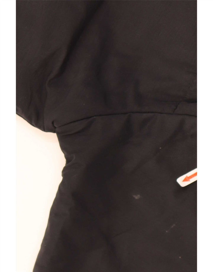 Jachetă parka cu glugă pentru bărbați Asics UK 40 Large Black