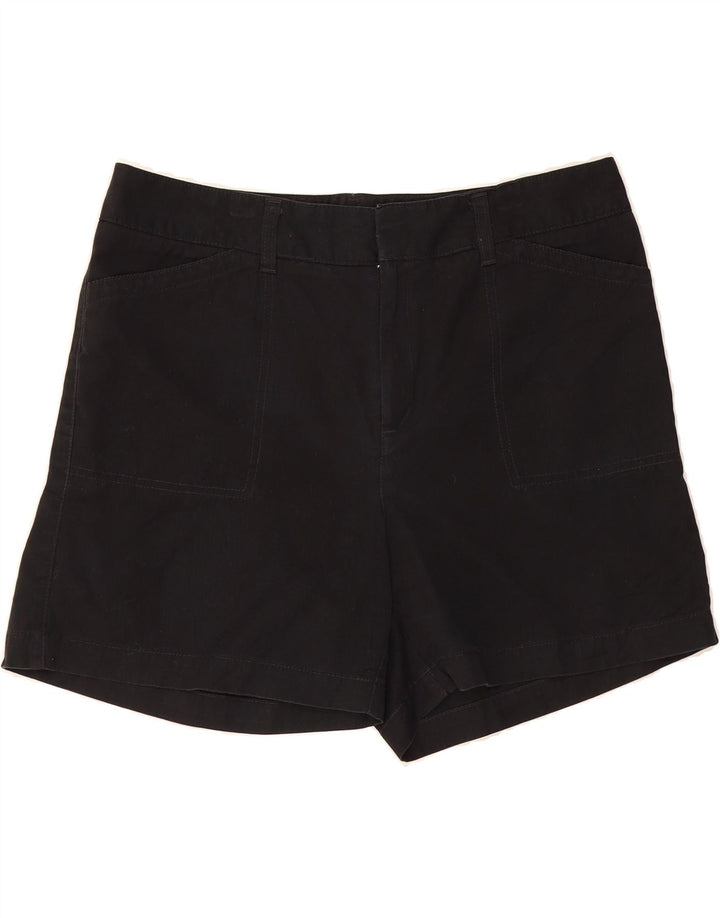 DOCKERS Womens Casual Shorts US 12 Large W34  Black Cotton Vintage Dockers and Second-Hand Dockers from Messina Hembry 