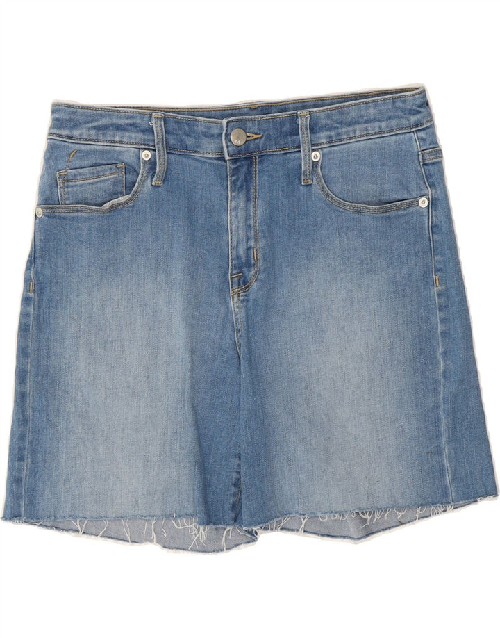 MOSSIMO Womens Super Strech Denim Shorts US 6 Medium W30 Blue Cotton Vintage Mossimo and Second-Hand Mossimo from Messina Hembry 