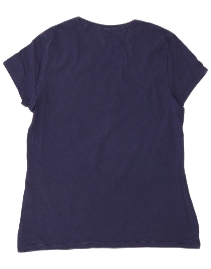 Tricou cu grafic Levi's pentru femei Top UK 14 mare bumbac bleumarin