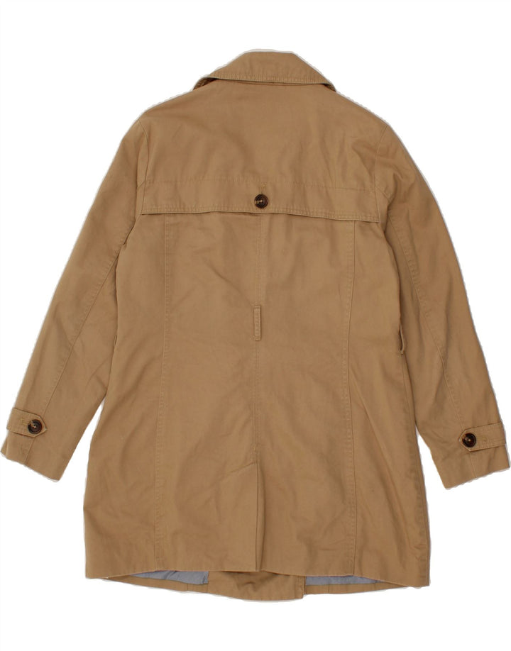 GAP Womens Trench Coat UK 14 Medium Beige Cotton Vintage Gap and Second-Hand Gap from Messina Hembry 