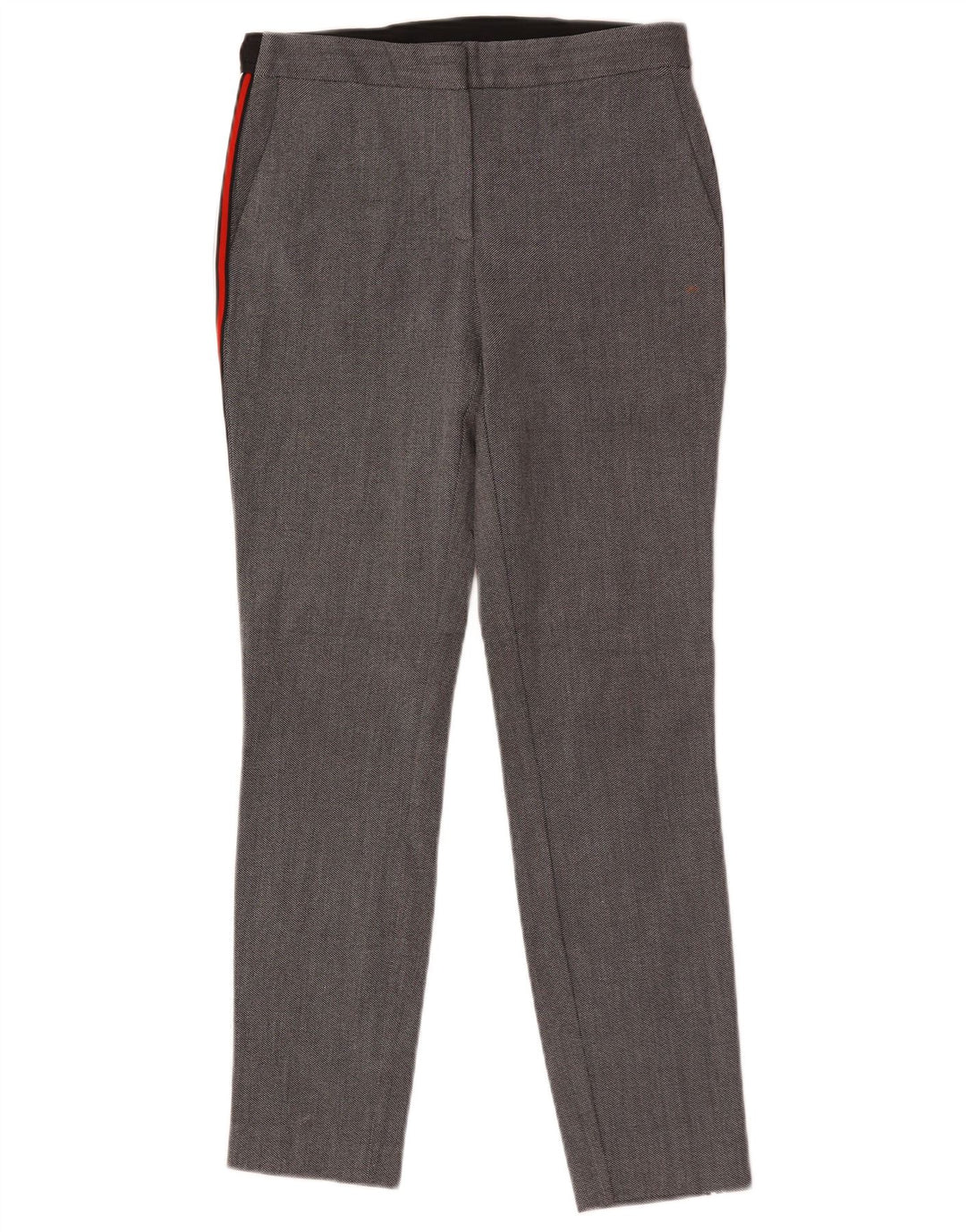 Pantaloni chino slim pentru femei Zara Mici L27 L27 Gri cu pete