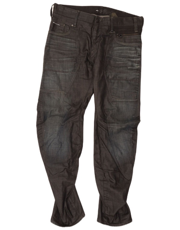 Blugi G-Star Banana Tapered pentru bărbați W34 L32 bumbac negru