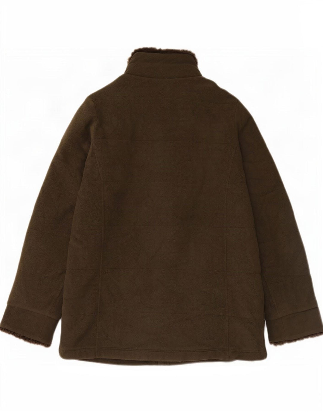 Jachetă fleece pentru femei Marks & Spencer UK 12 Poliester verde mediu