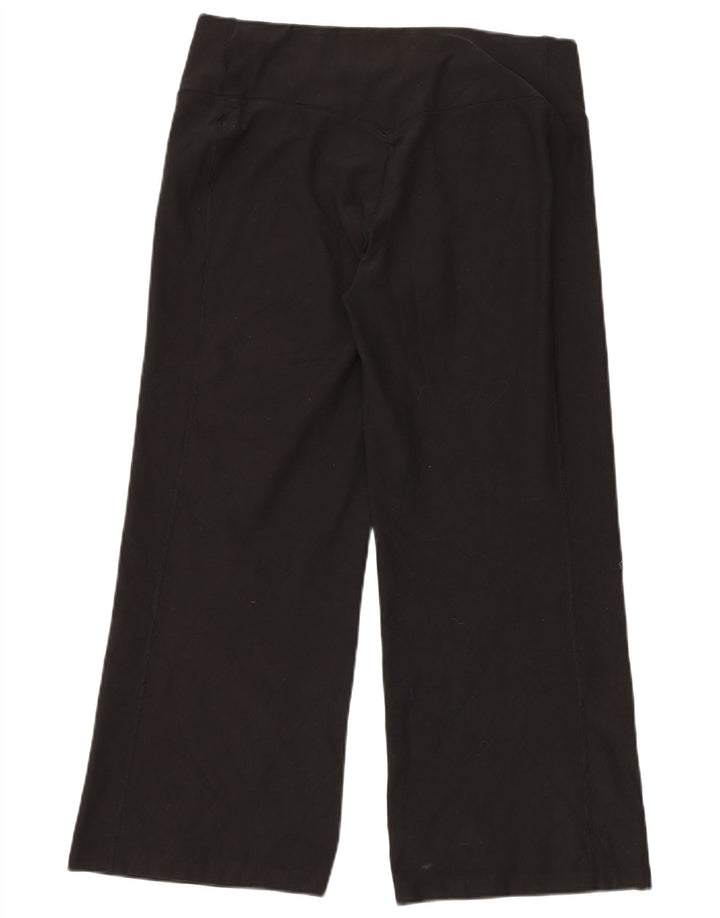 Pantaloni de trening NIKE Dri Fit pentru femei UK 16 Poliester negru mare