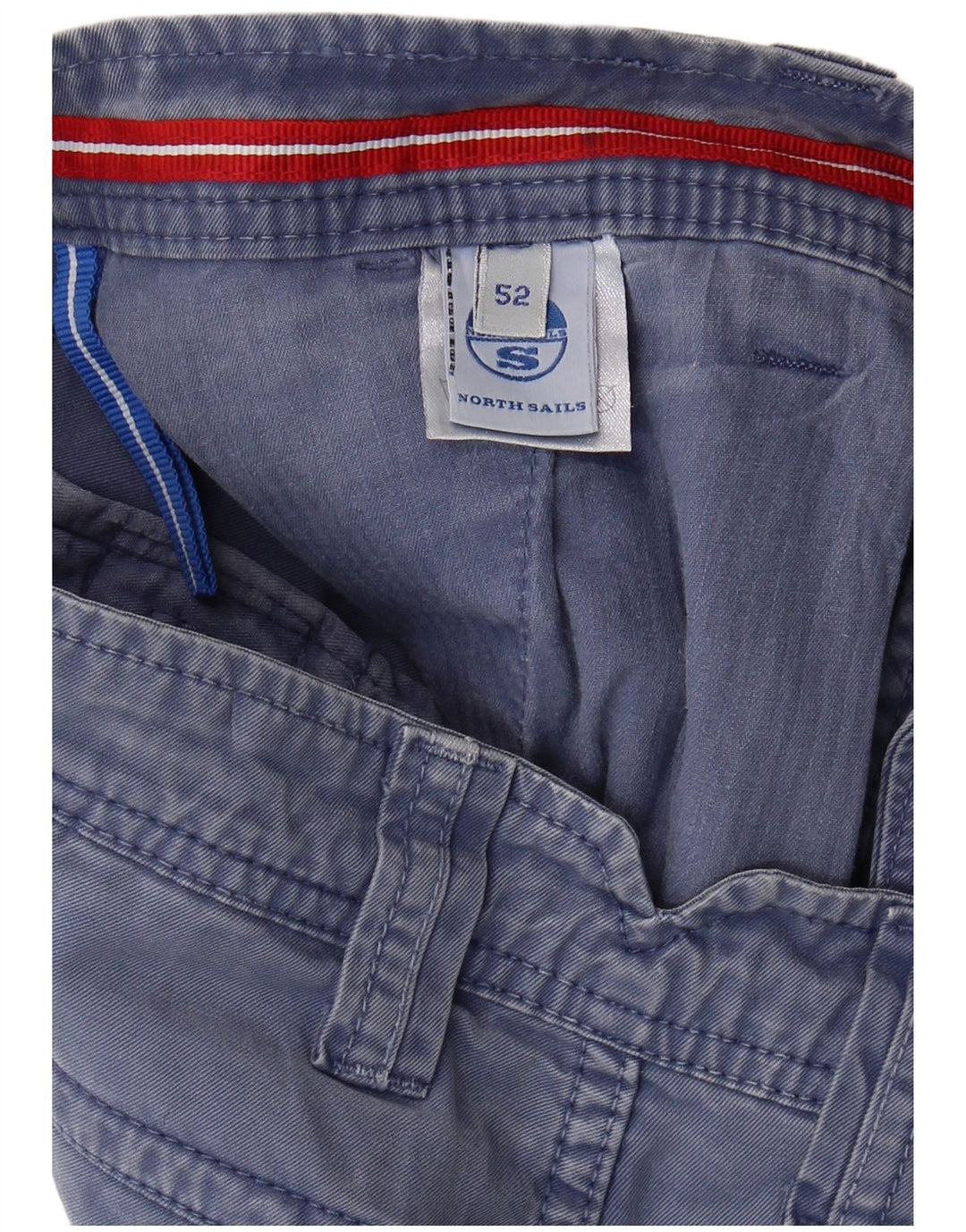 Pantaloni scurți chino North Sails pentru bărbați IT 52 XL W38 Bumbac albastru