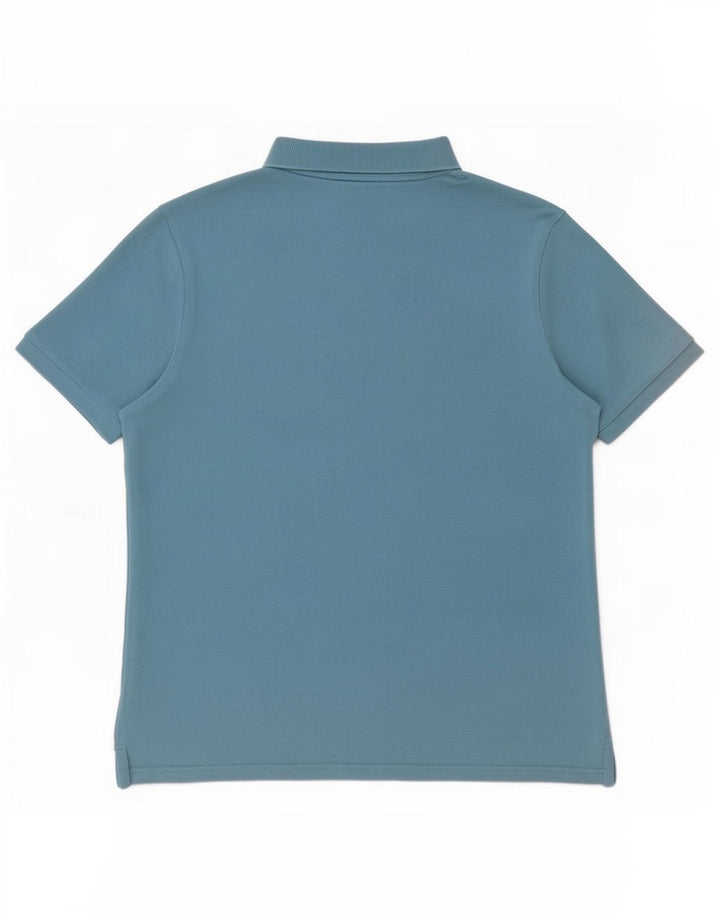Tricou polo Nike pentru bărbați, mare, albastru, bumbac