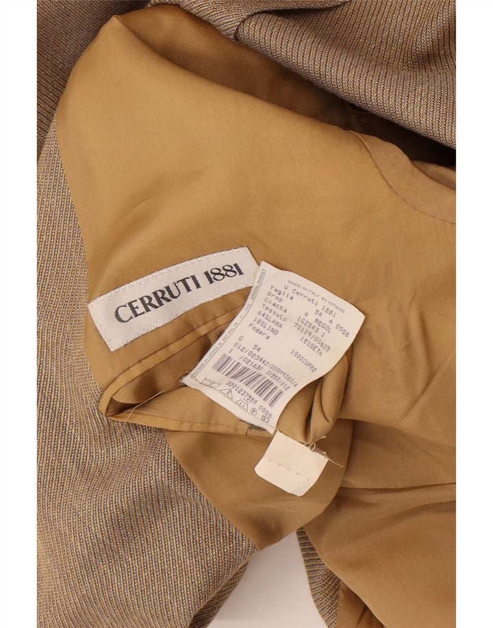 Jachetă pentru bărbați Cerruti 1881 cu 3 nasturi IT 54 2XL Lână bej