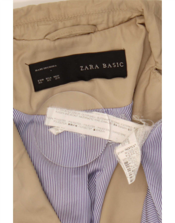 Trenci pentru femei Zara UK 6 XS poliester bej