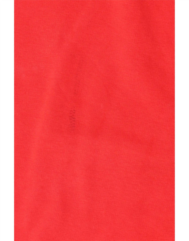 Pulover supradimensionat pentru femei Marks & Spencer UK 10 Bumbac roșu mic