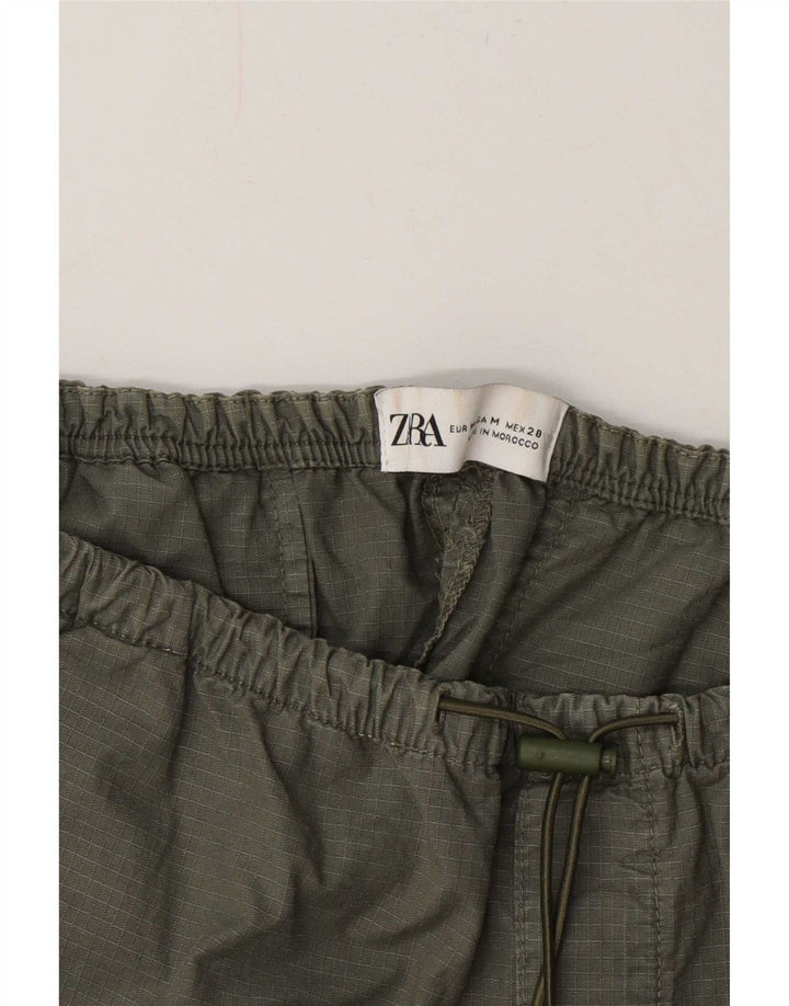 Fusta Maxi Femei Zara Mediu W28 Kaki
