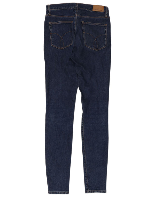 Blugi skinny de damă CALVIN KLEIN W29 L34 bleumarin