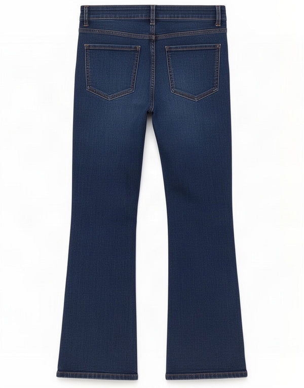 Marks & Spencer pentru femei The Eva Bootcut Jeans UK 14 Large W32 L29 Blue