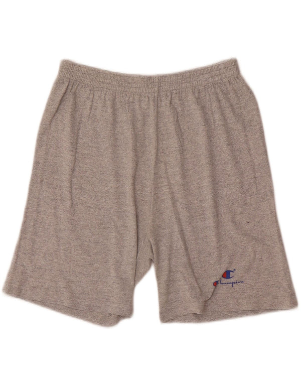Pantaloni scurți sport Champion pentru băieți 11-12 ani, mari, gri, bumbac