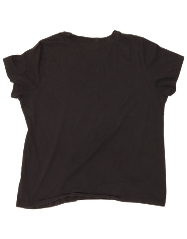 Tricou cu grafic Puma pentru femei Top UK 18 XL Negru
