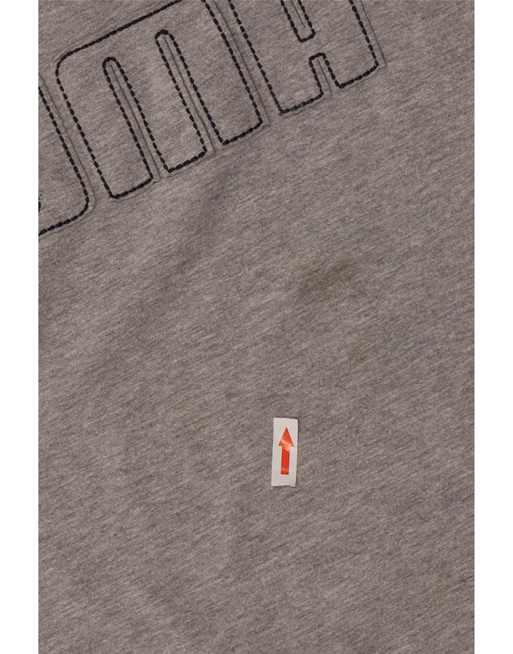 Tricou cu mânecă lungă Puma pentru bărbați, gri mare