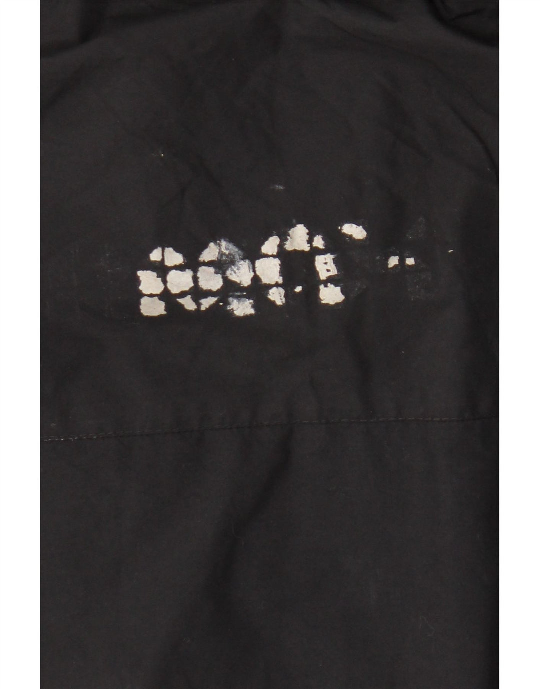 Jachetă de ploaie cu glugă grafică Nike pentru băieți 12-13 ani, mare, neagră, geometrică