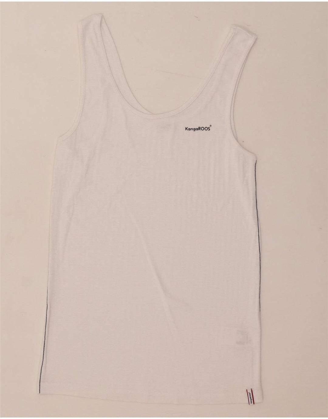 Vestă pentru femei Kangaroos UK 14/16, mare, alb, bumbac
