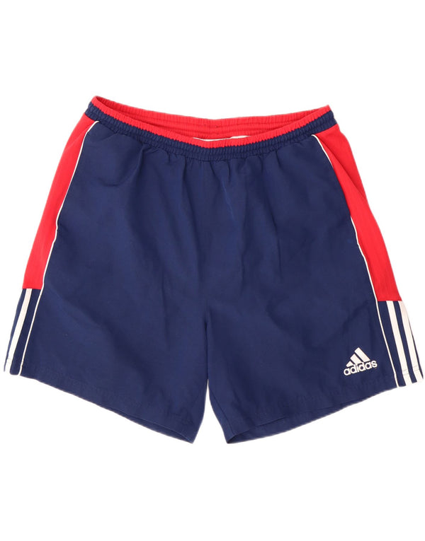 Pantaloni scurți sport ADIDAS pentru bărbați, XL, bleumarin, poliester color bloc