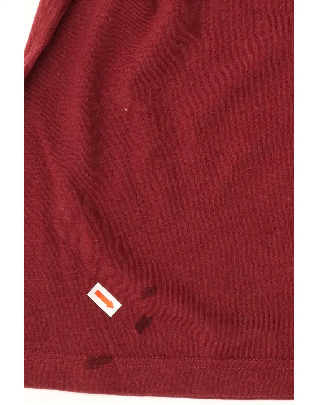 Tricou grafic Calvin Klein pentru bărbați Top din bumbac roșu mediu