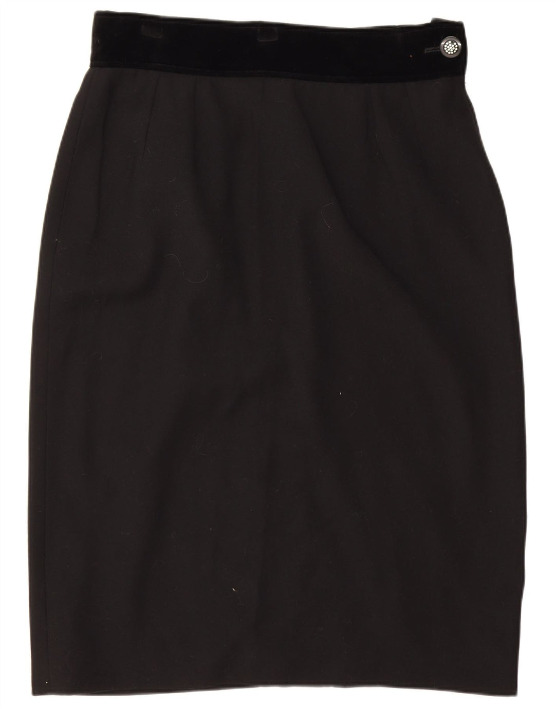 Fusta creion pentru femei Valentino UK 12 Medium W30 Negru