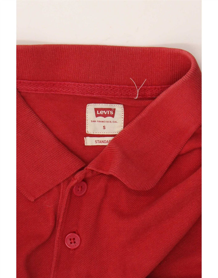 Tricou polo standard Levi's pentru bărbați, roșu mic