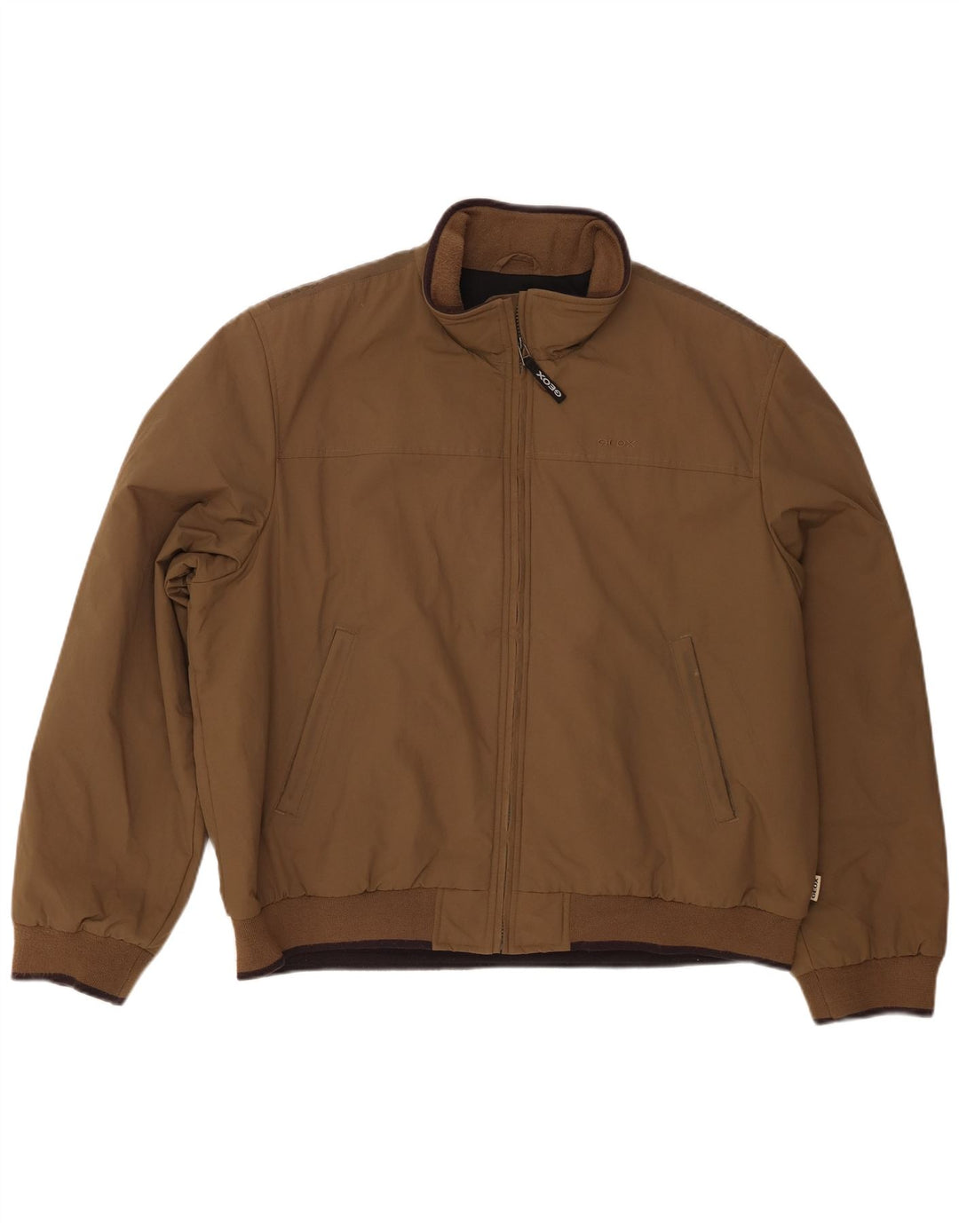 Geacă Bomber pentru bărbați Geox Respira UK 48 4XL Maro Nylon